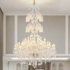 High-end new French crystal chandeliers, hotel lobbies, restaurants, villas, duplex living rooms, European-style crystal chandeliers, wedding celebrations Application Scenario